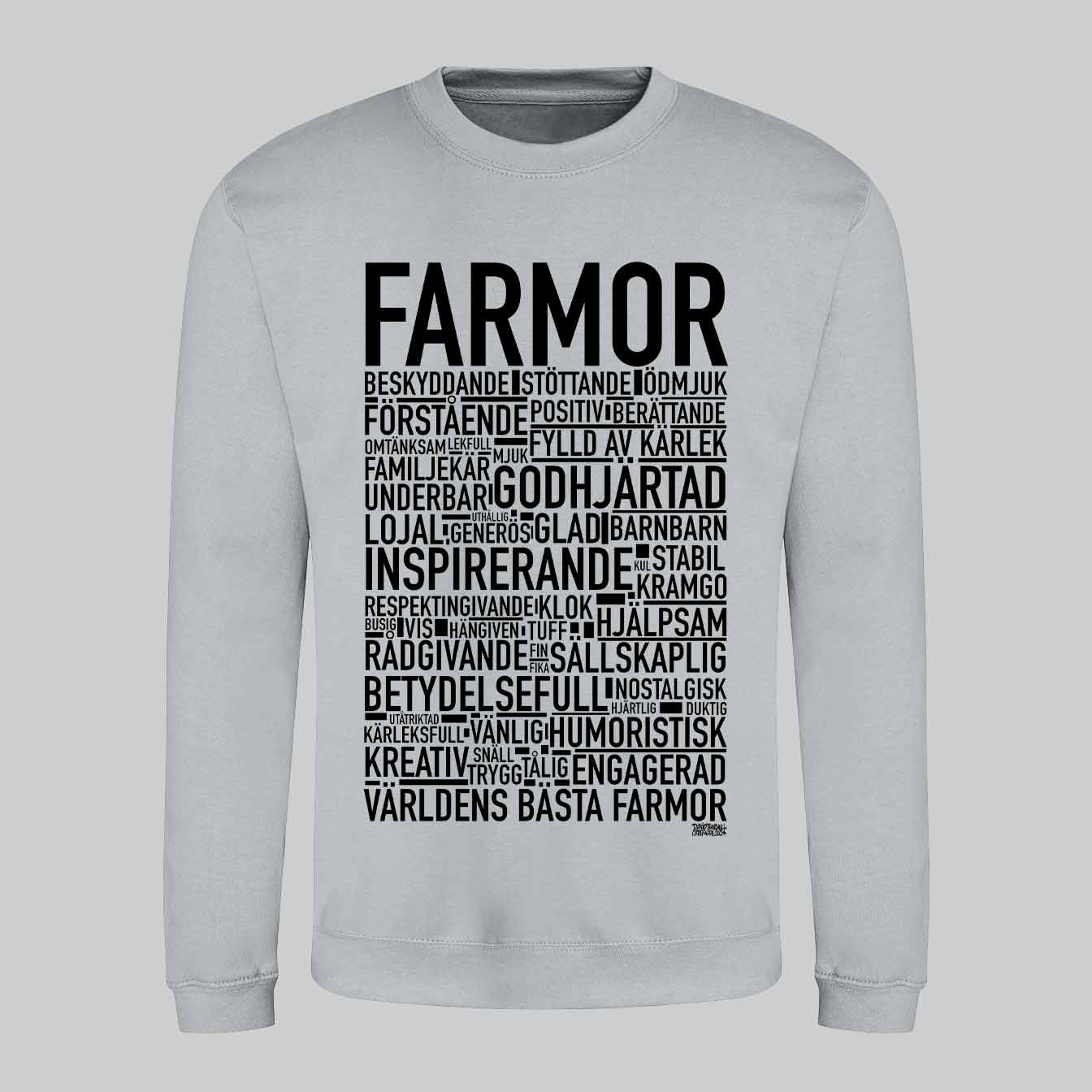 Farmor 2024 Text Sweatshirt