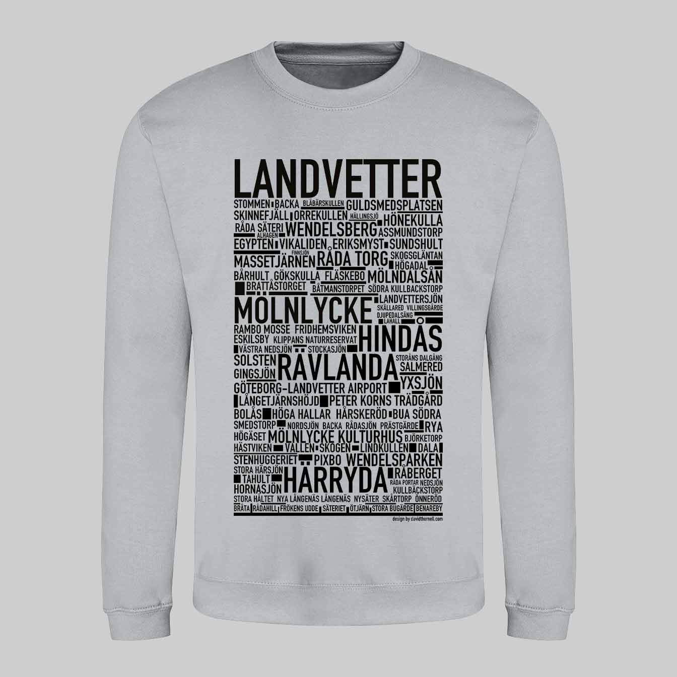 Landvetter Text Sweatshirt
