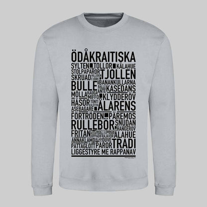 Ödåkraitiska Dialekt Text Sweatshirt