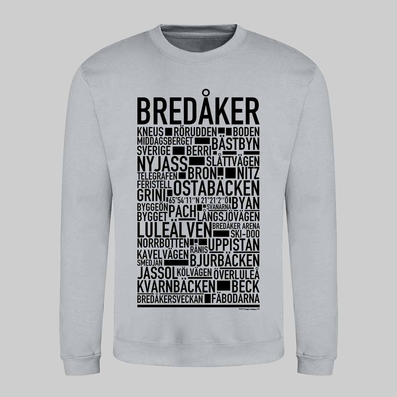 Bredåker Text Sweatshirt