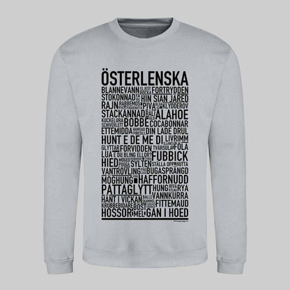 Österlenska Dialekt Text Sweatshirt