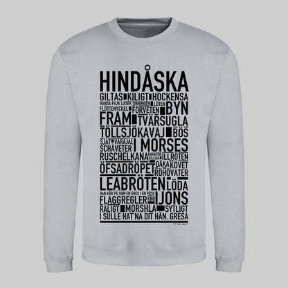 Hindåska Dialekt Text Sweatshirt