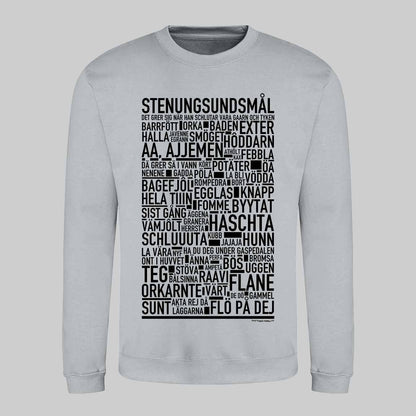 Stenungsundsmål Dialekt Text Sweatshirt