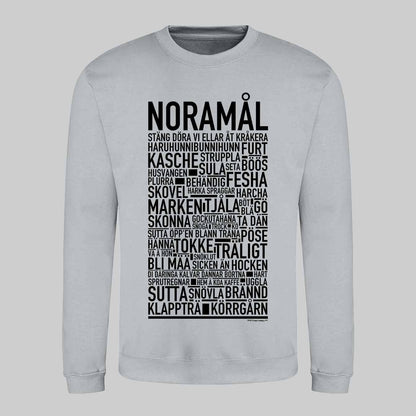 Noramål Dialekt Text Sweatshirt