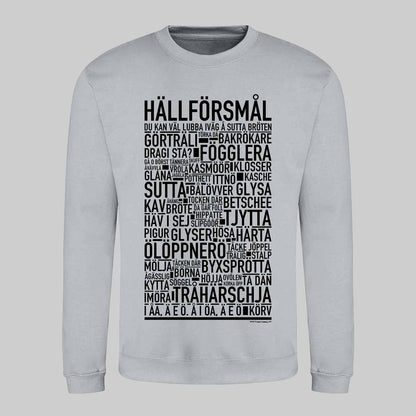Hällförsmål Dialekt Text Sweatshirt