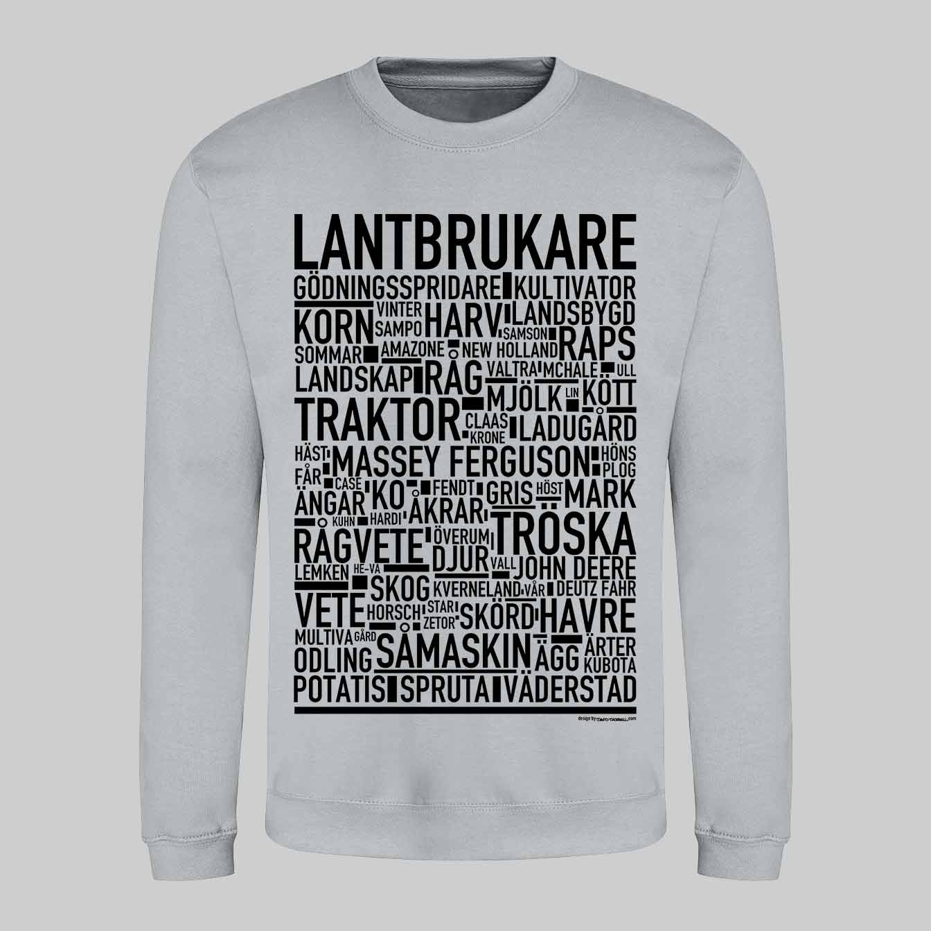 Lantbrukare Text Sweatshirt