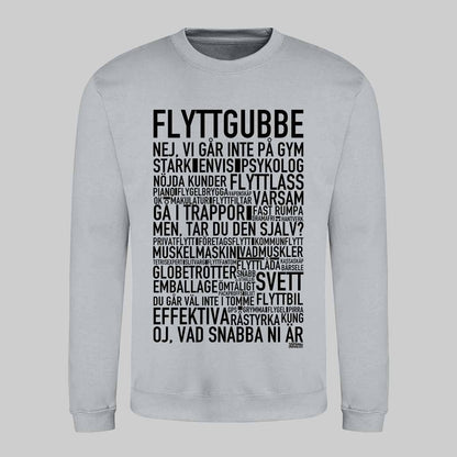 Flyttgubbe Text Sweatshirt