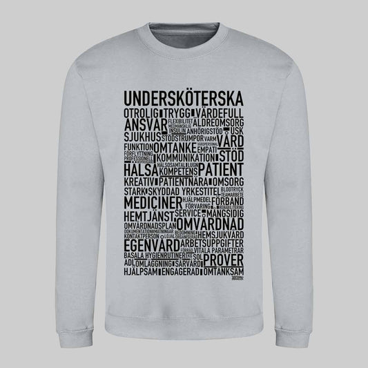 Undersköterska 2025 Text Sweatshirt