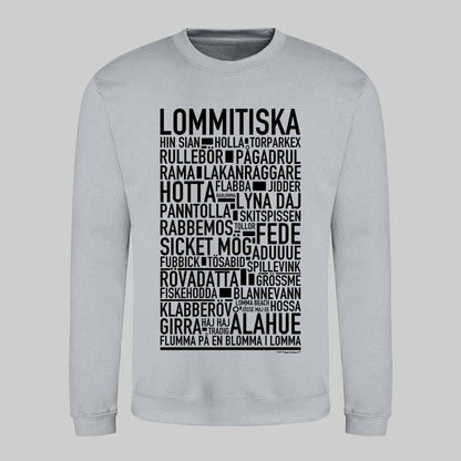 Lommitiska V2 Dialekt Text Sweatshirt