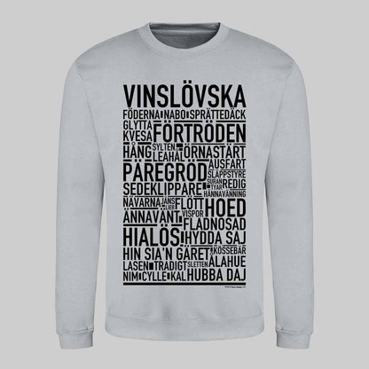 Vinslövska Dialekt Text Sweatshirt