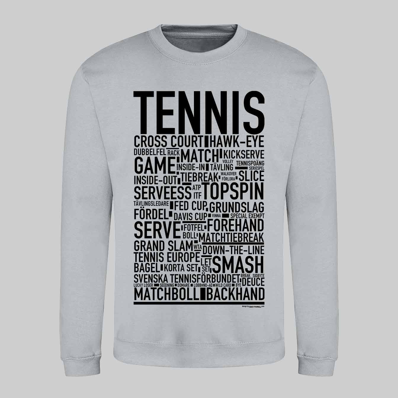 Tennis Text Sweatshirt