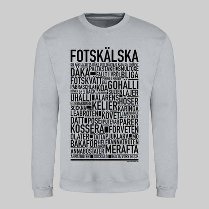 Fotskälska Dialekt Text Sweatshirt