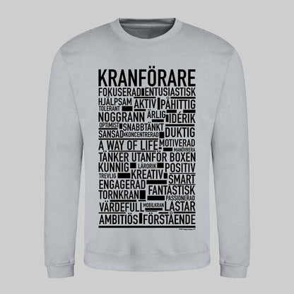 Kranförare Text Sweatshirt