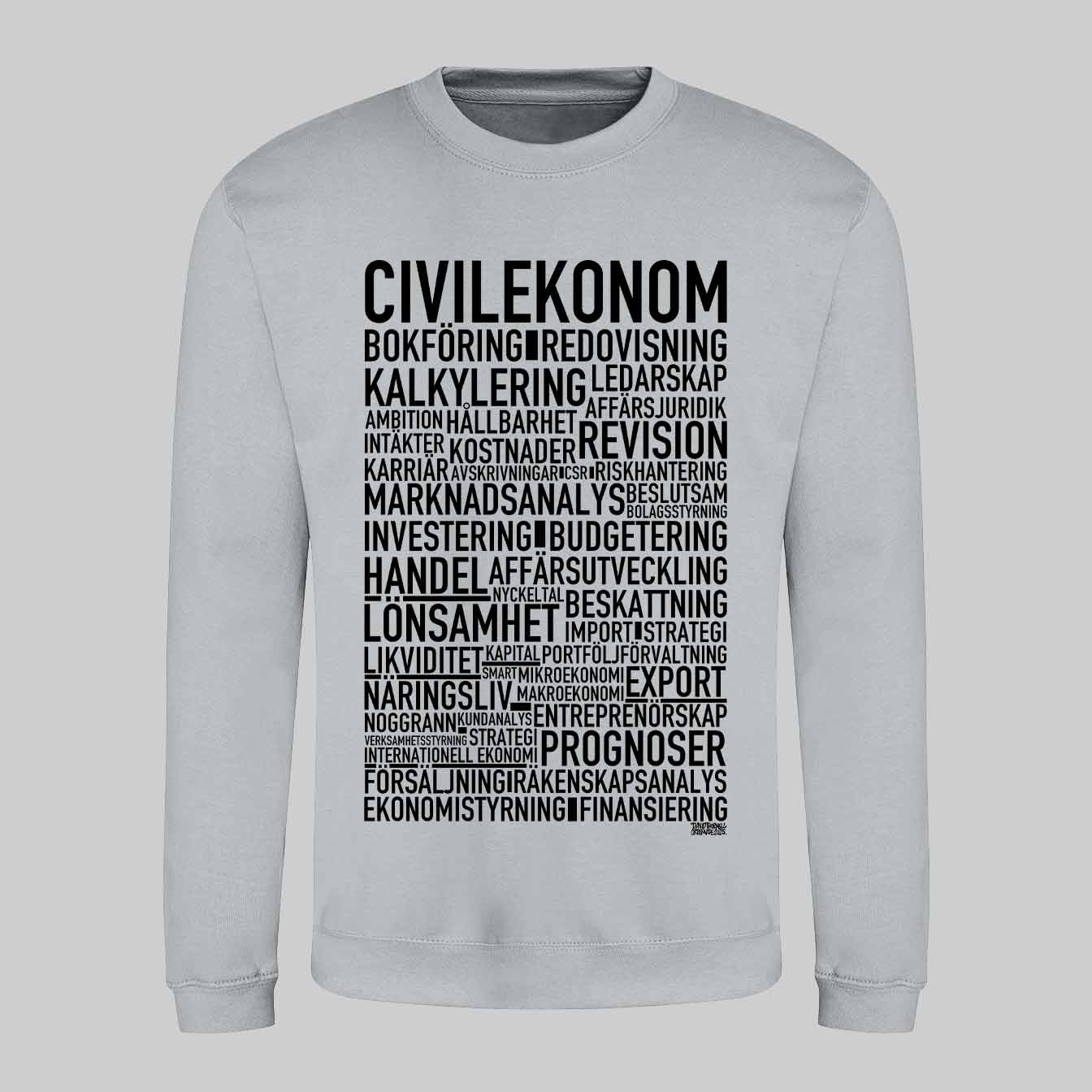 Civilekonom Text Sweatshirt