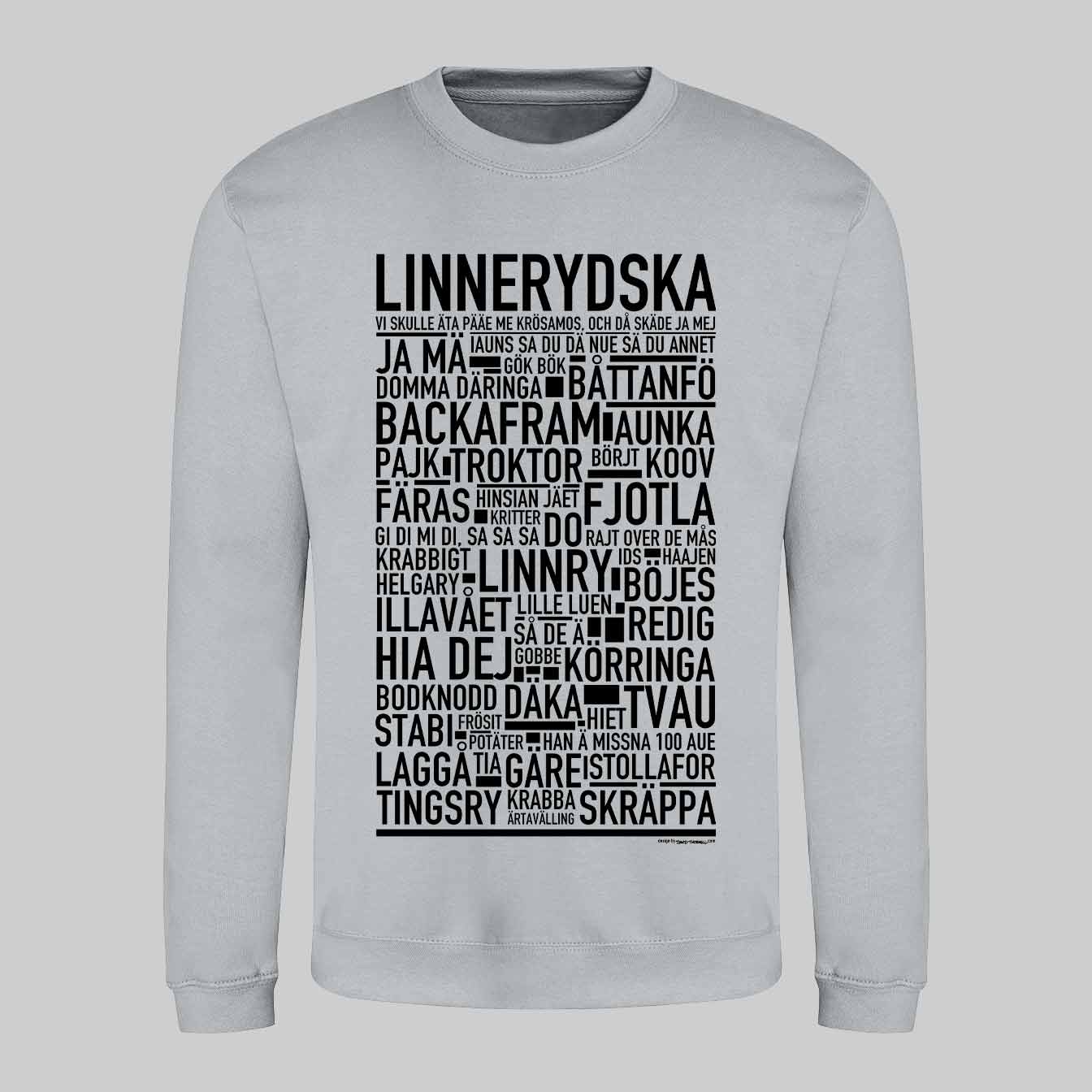Linnerydska Dialekt Text Sweatshirt