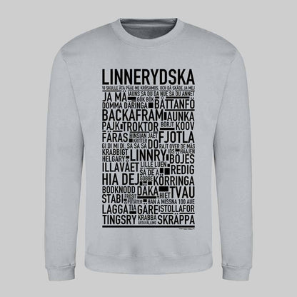Linnerydska Dialekt Text Sweatshirt