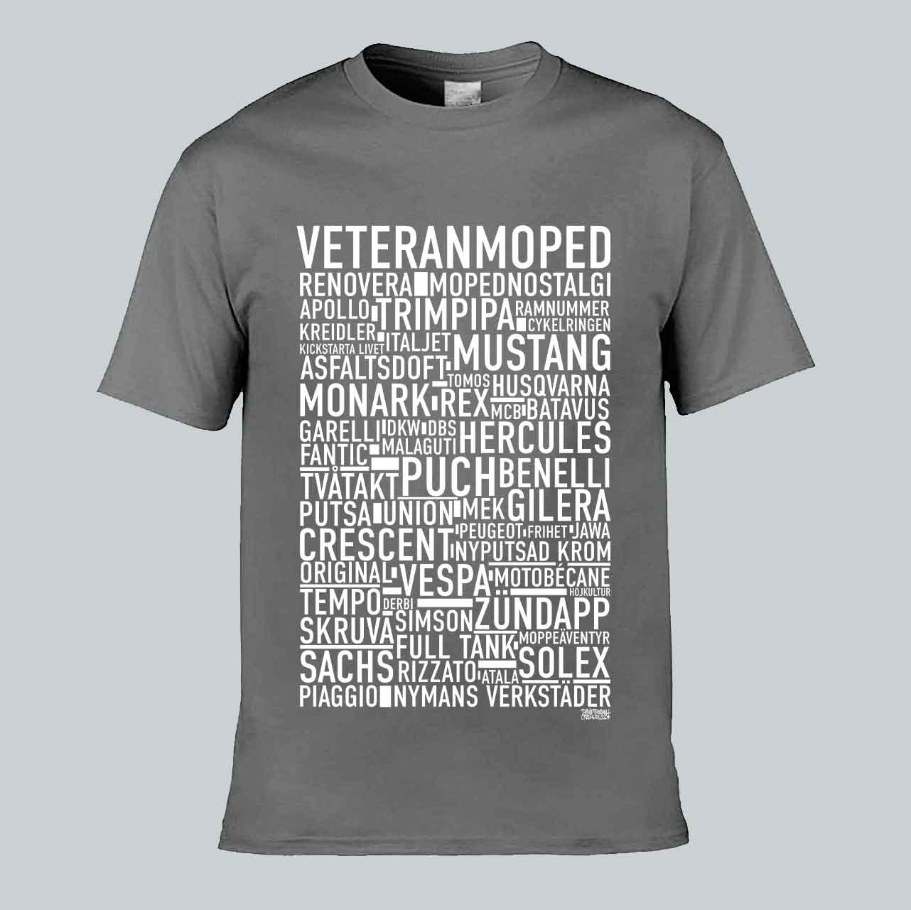 Veteranmoped Text T-shirt