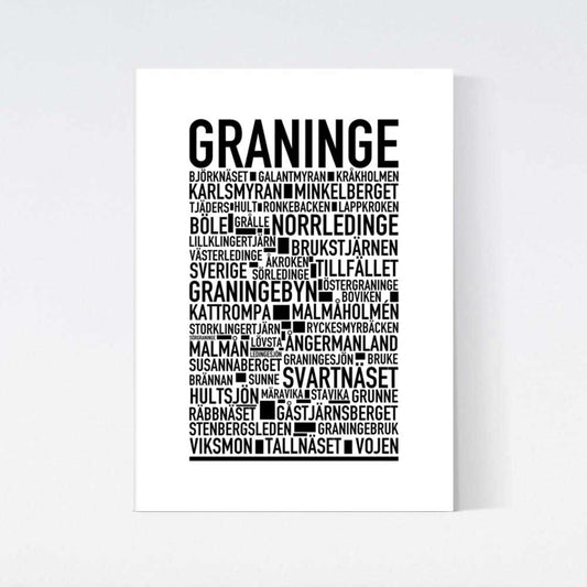 Graninge Text Postern