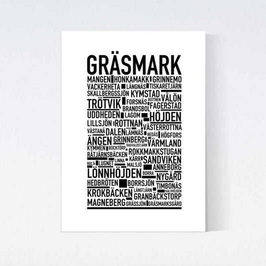 Gräsmark Text Poster