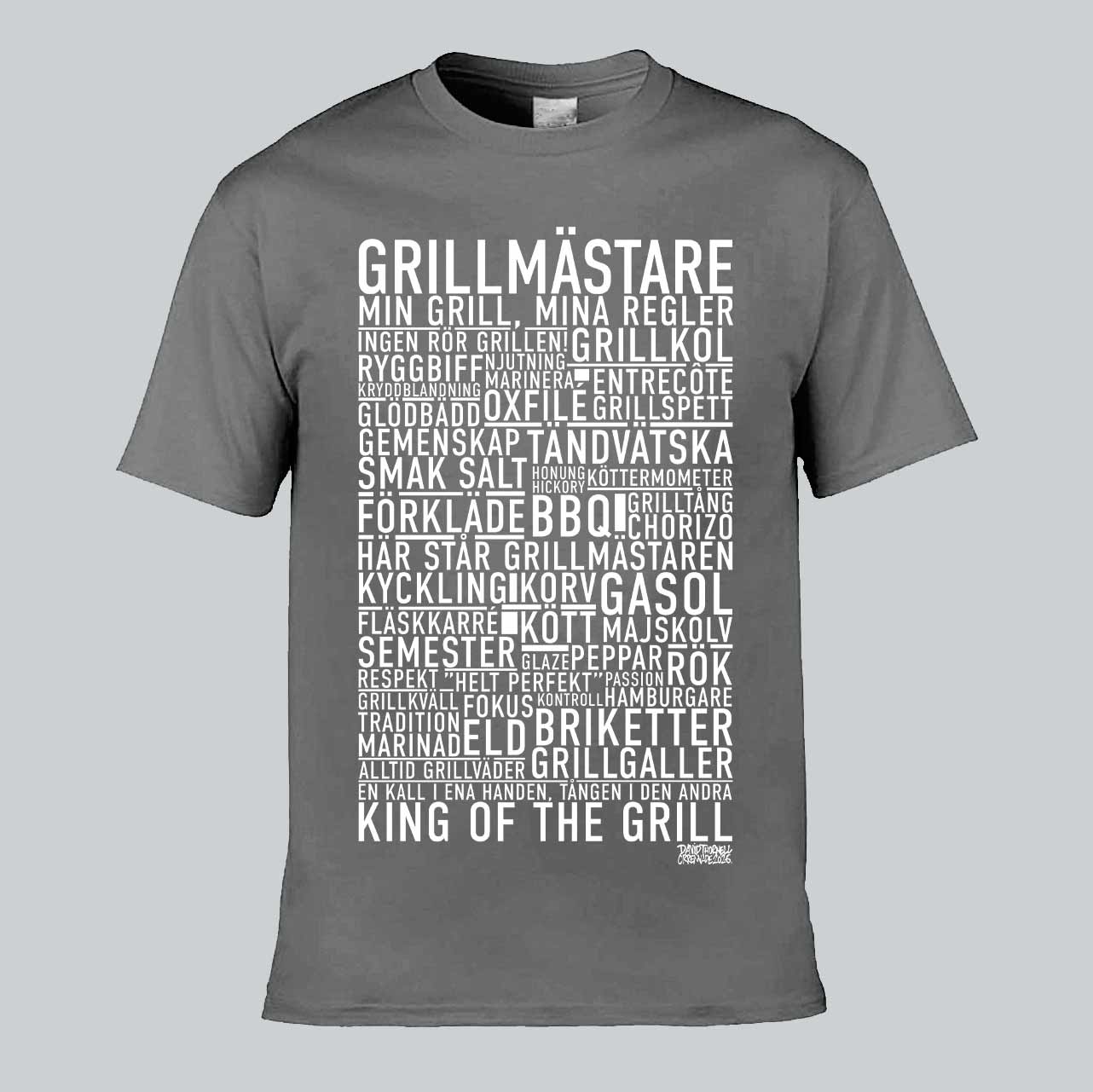 Grillmästare Text T-shirt