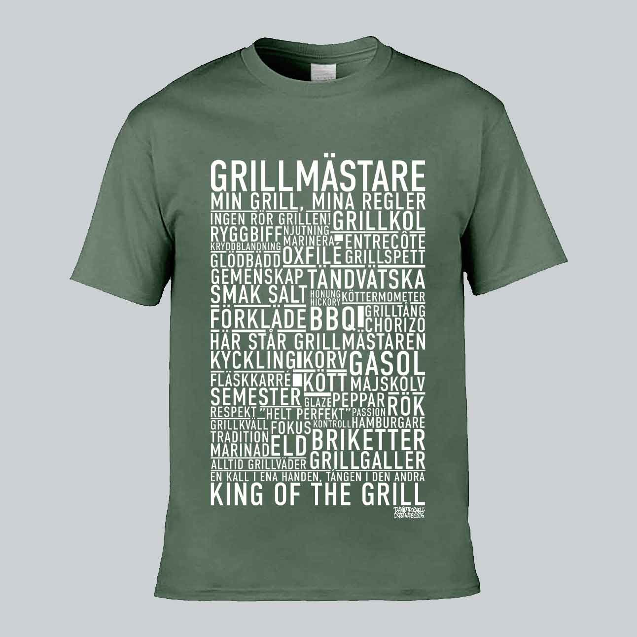 Grillmästare Text T-shirt