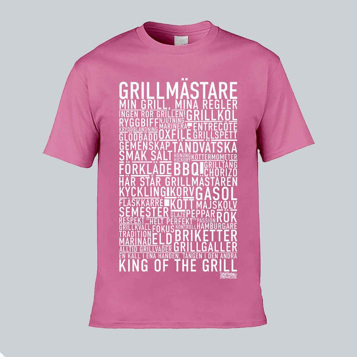 Grillmästare Text T-shirt