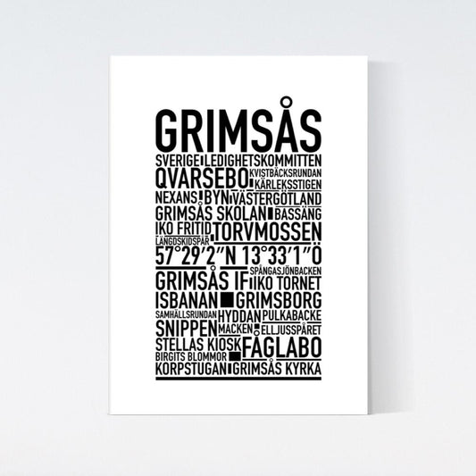 Grimsås Text Postern