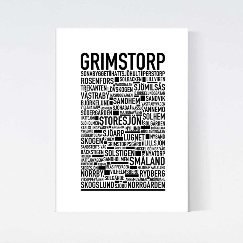 Grimstorp Text Postern