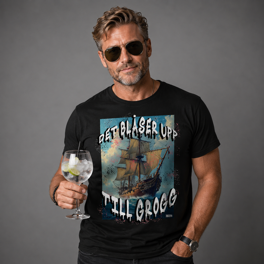 Blåser Upp Till Grogg T-shirt