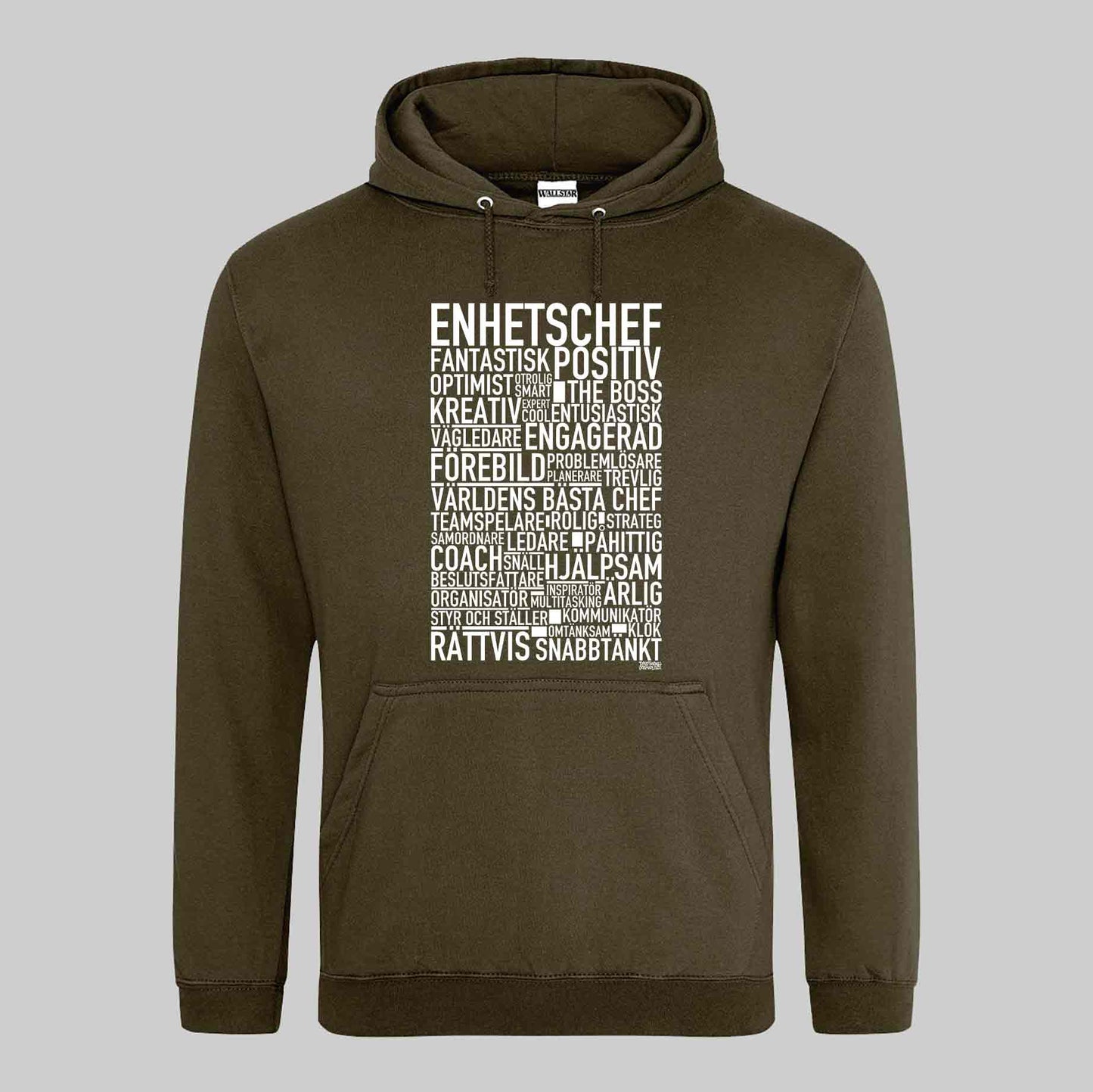 Enhetschef Text Hoodie