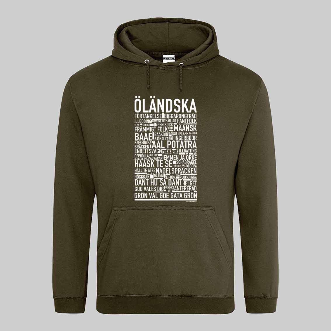 Öländska Dialekt Hoodie