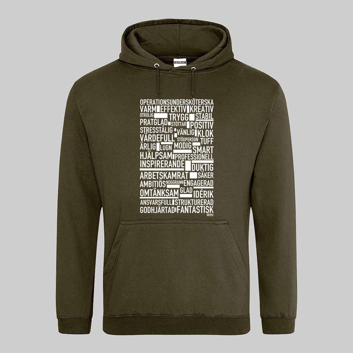 Operationsundersköterska Text Hoodie
