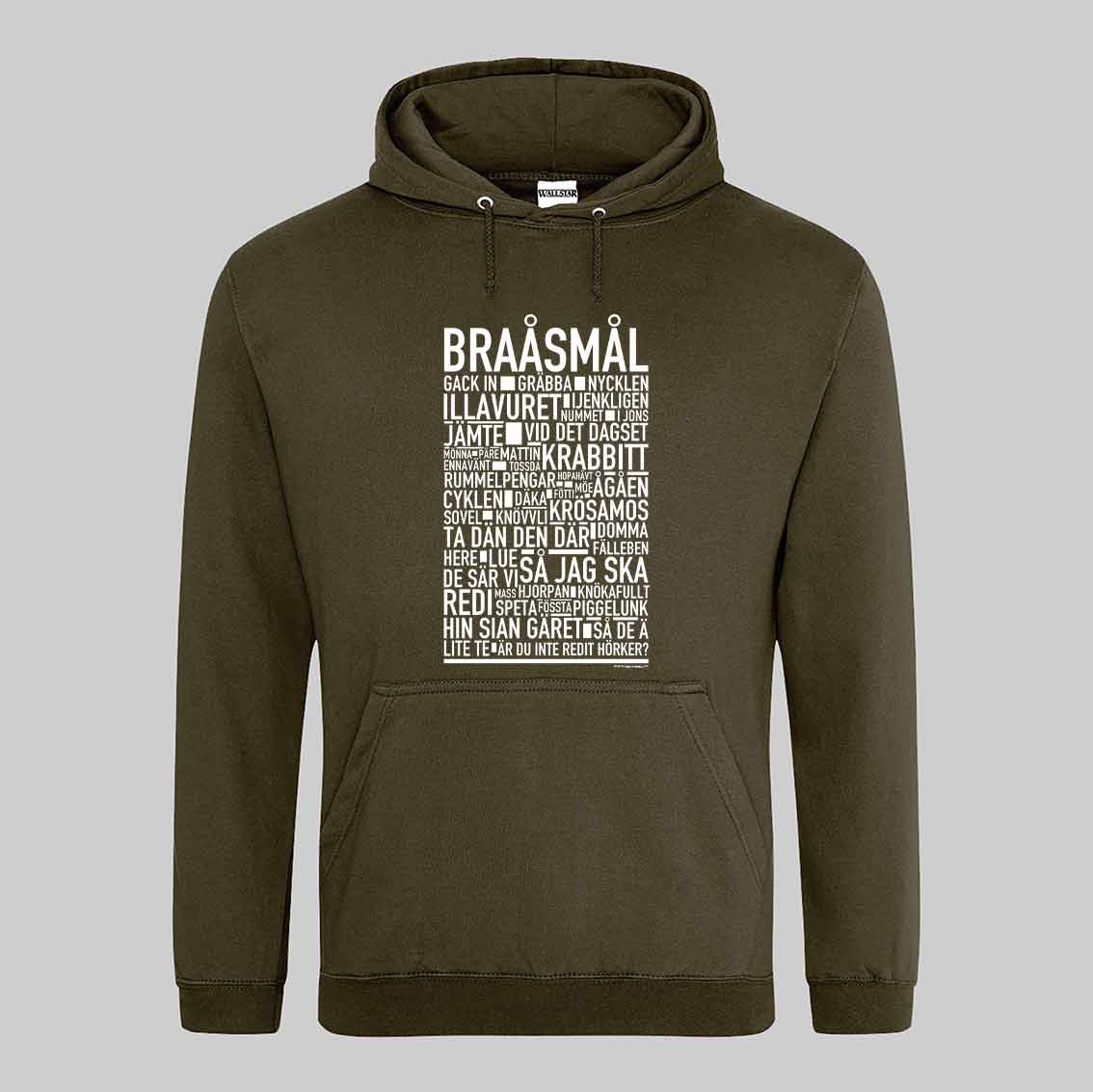 Braåsmål Dialekt Text Hoodie