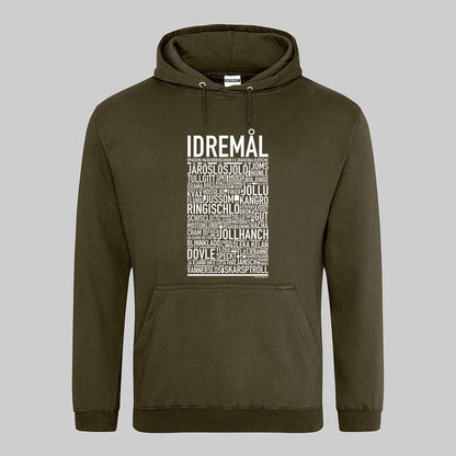 Idremål Dialekt Text Hoodie