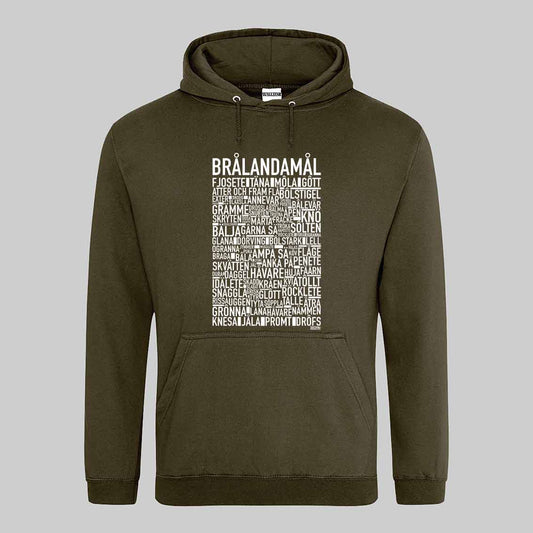 Brålandamål Dialekt Text Hoodie
