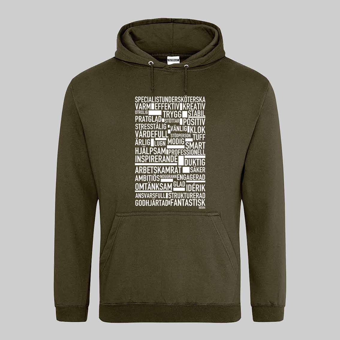 Specialistundersköterska Text Hoodie