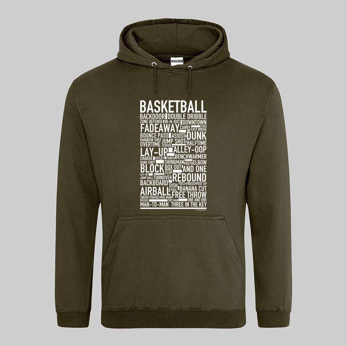 Basketball Text Hoodie