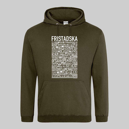 Fristadska Dialekt Text Hoodie