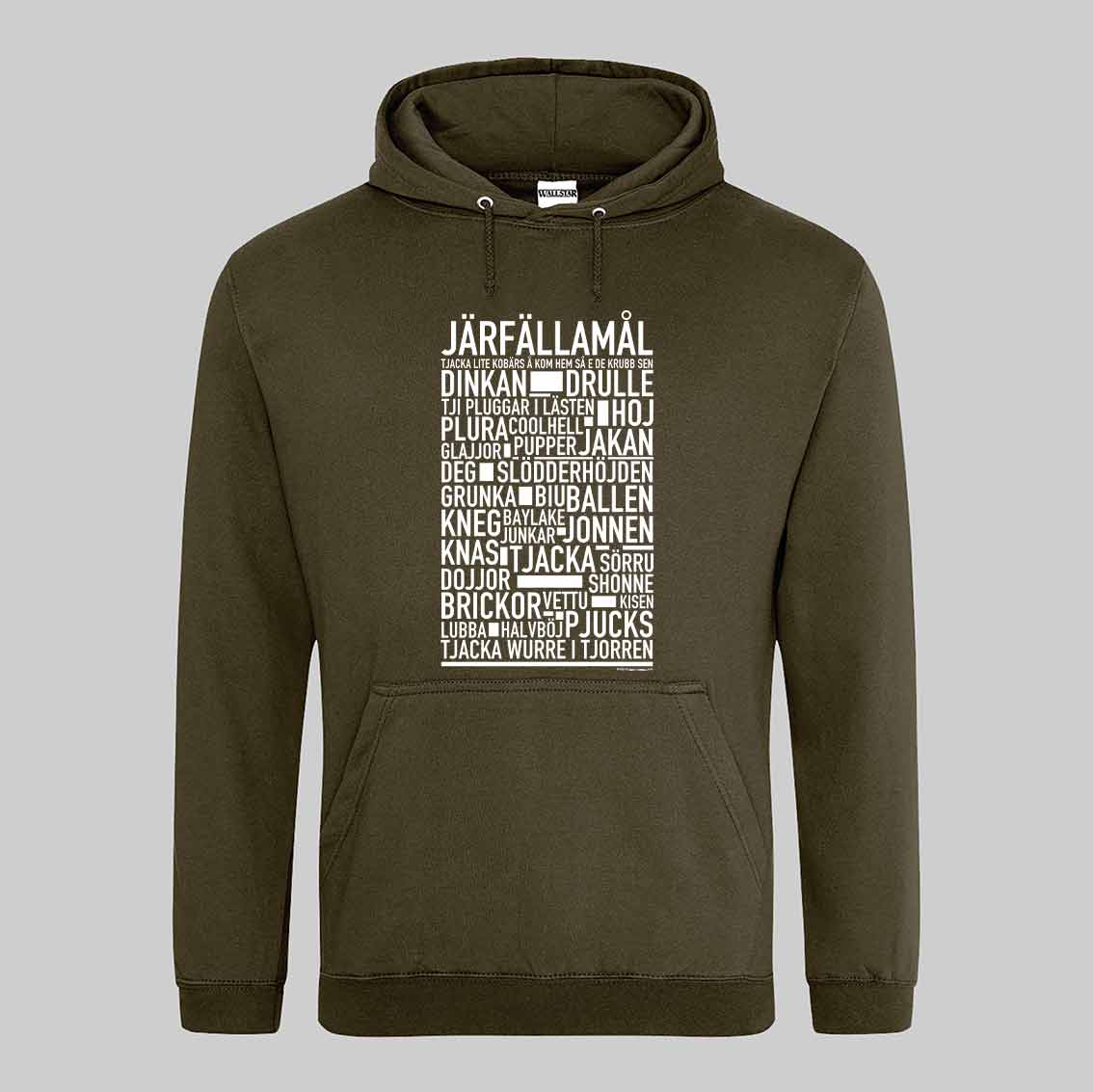 Järfällamål Dialekt Text Hoodie