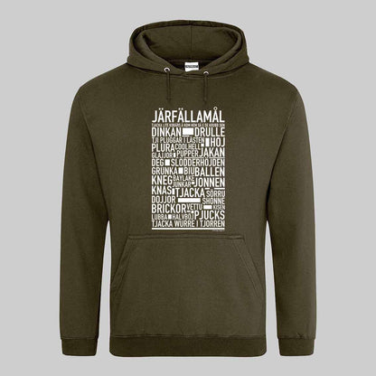 Järfällamål Dialekt Text Hoodie