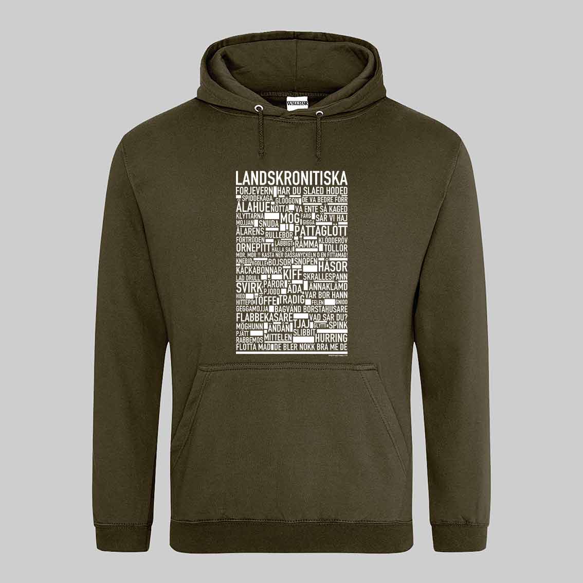 Landskronitiska Dialekt Hoodie
