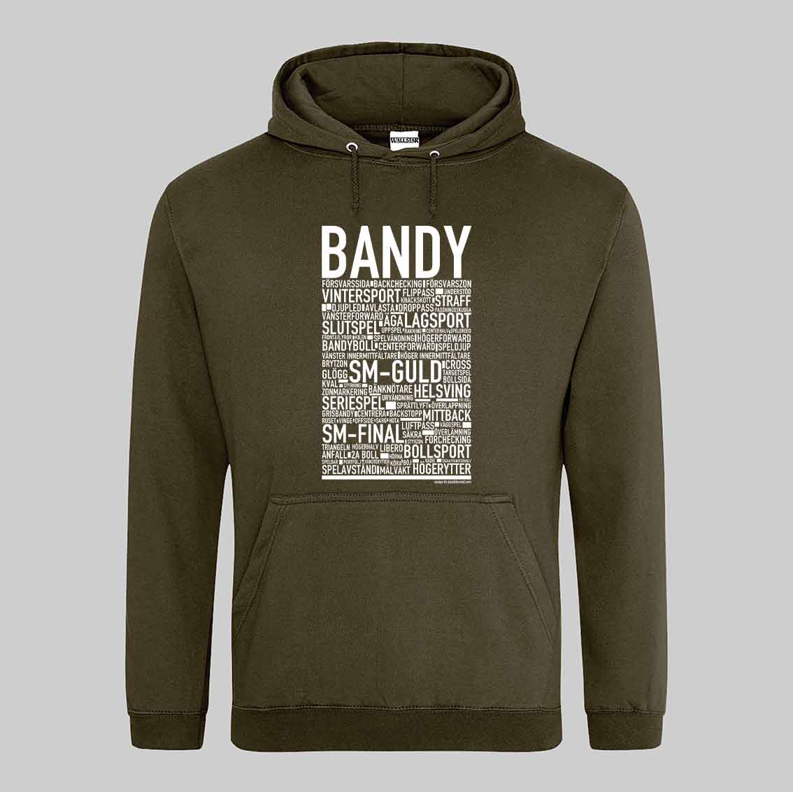 Bandy Text Hoodie