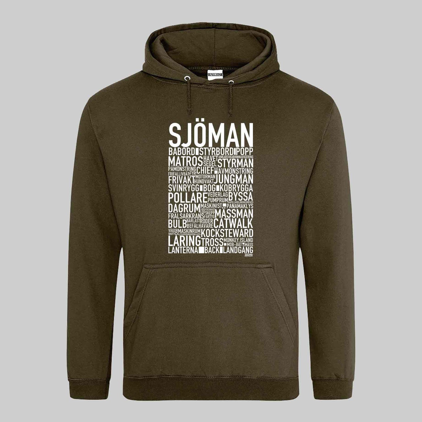 Sjöman Text Hoodie