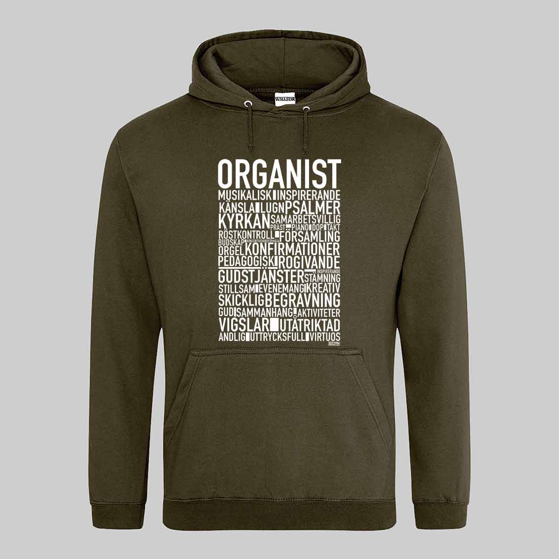 Organist Text Hoodie