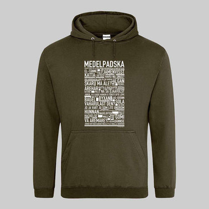 Medelpadska Dialekt Text Hoodie