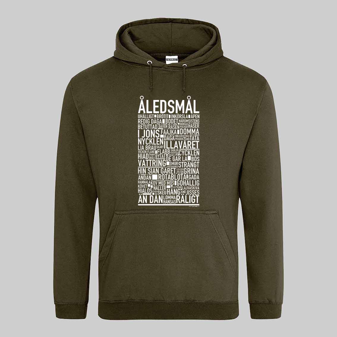 Åledsmål Dialekt Text Hoodie
