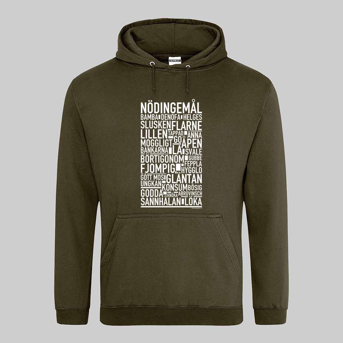 Nödingemål Dialekt Text Hoodie