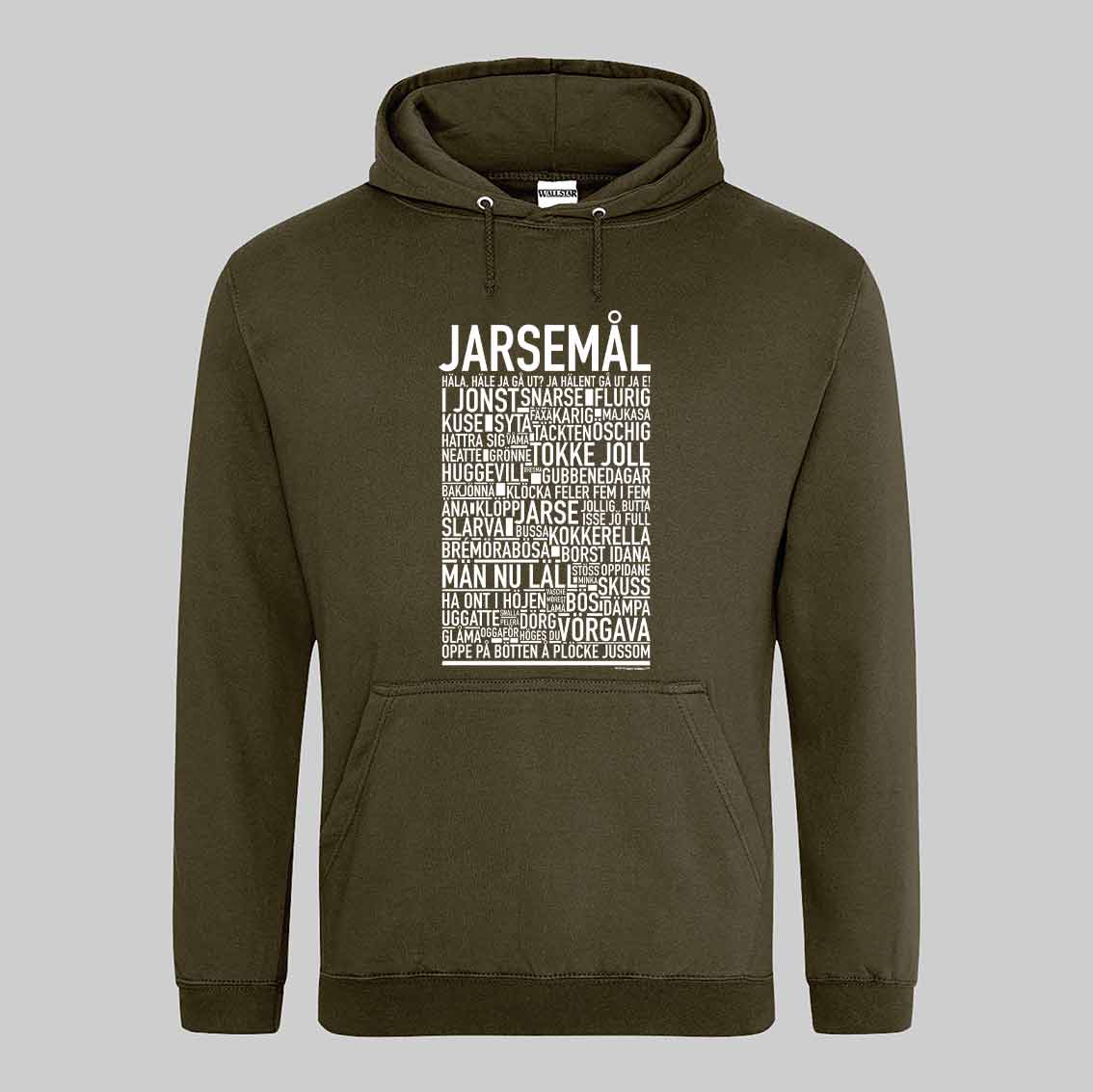 Jarsemål Dialekt Text Hoodie