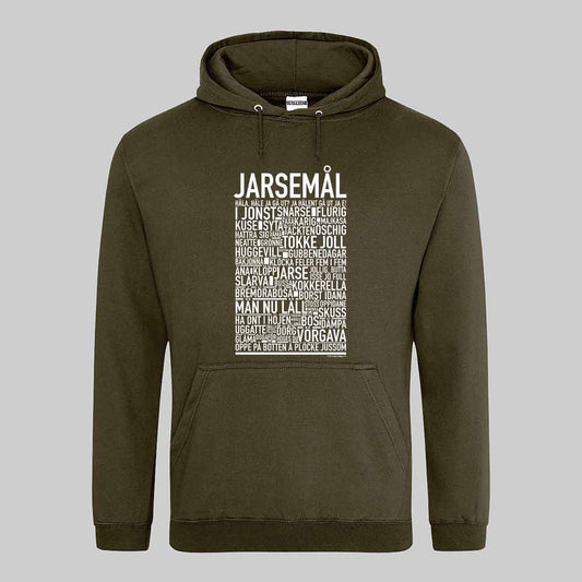 Jarsemål Dialekt Text Hoodie