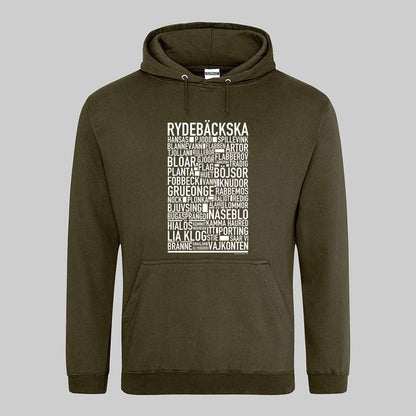 Rydebäckska Dialekt Text Hoodie